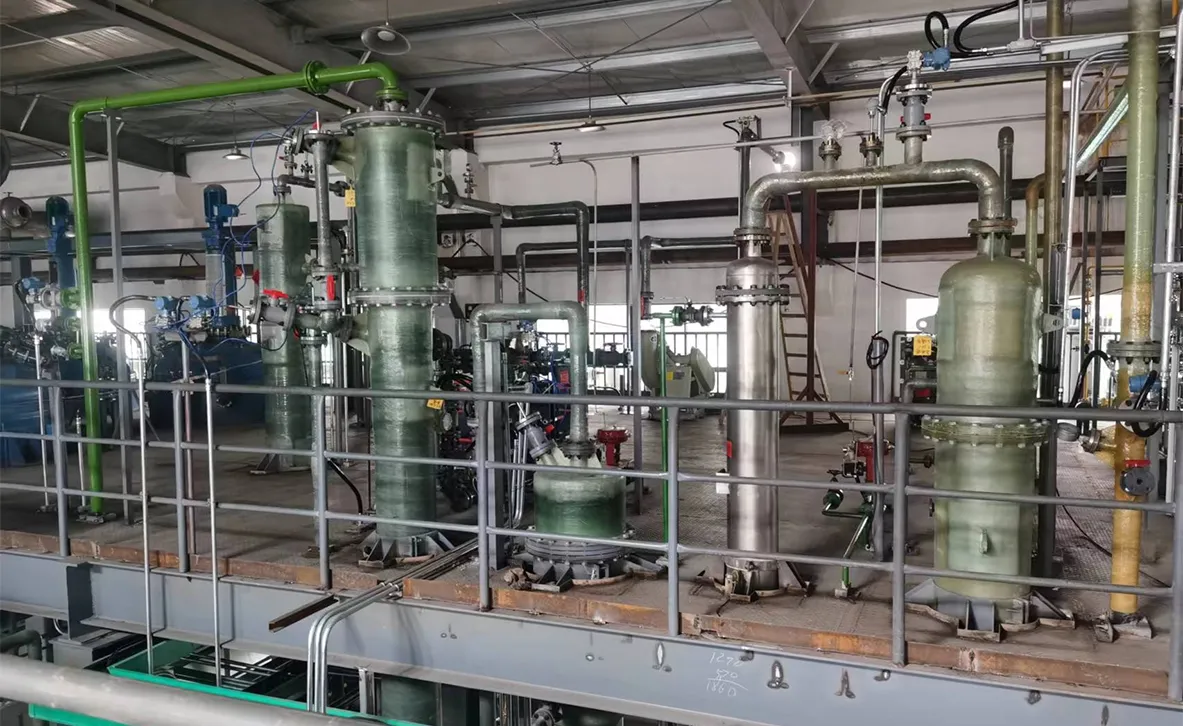 Gas Treatment System of Ion-Exchange Membrane Caustic Soda Chlorine